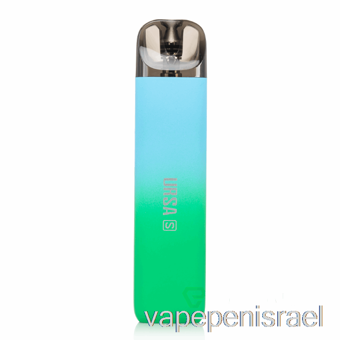 חד פעמי Vape Israel איבד Vape Ursa S 16w Pod Kit ירוק מנטה